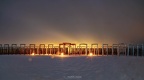 Ringheiligtum im Schnee