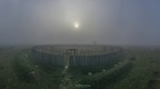 Ringheiligtum im Nebel