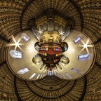 Orgel der Sankt Jakobi Kirche als Little Planet